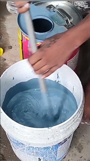 How to mix Enamel paint//Smoke Grey Colour#shorts