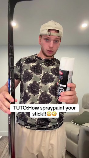 How to Spray Paint a Hockey Stick – Quick DIY Tutorial
