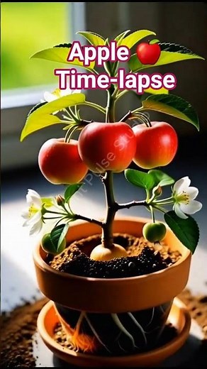 From Seed to Apple Tree 🍎🌱 | Realistic Growth Timelapse