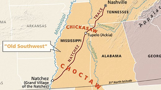 American Indian History - Natchez Trace Parkway (U.S. National Park Service)