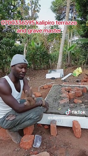 Granite Grave Design with Terrazzo Techniques
