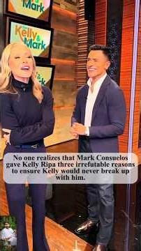 No one realizes that Mark Consuelos gave Kelly Ripa three irrefutable reasons to ensure Kelly would