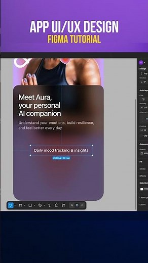 how to use figma for ai wellness app ui/ux design