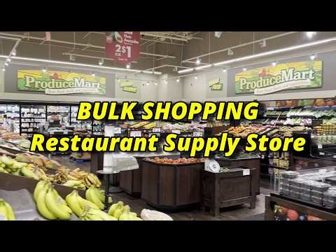 $218.36 Restaurant Supply Store Bulk Stock Up Food Haul! | Smart & Final