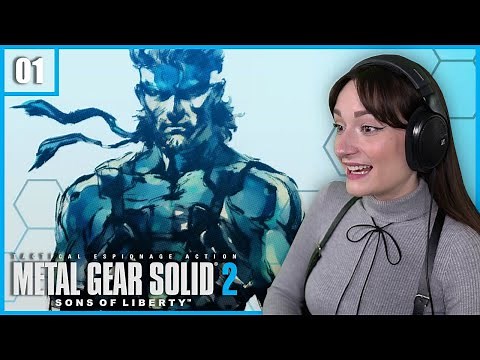 My FIRST time playing Metal Gear Solid 2: Sons of Liberty | Let's Play [Master Collection]