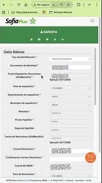 Cómo actualizar datos en Sena Sofía Plus 2026 (Correo y documento)