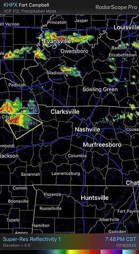 64K views · 220 reactions | 8:15pm weather update: So far, so good here in Middle TN. For the remainder of tonight, some showers and storms will remain possible, but the overall severe weather threat looks very low. Still be sure to have a way to receive warnings tonight just in case! | US National Weather Service Nashville Tennessee | Facebook