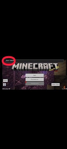 Cara memasang shaders Di Minecraft #tutorial #minecraft #shorts