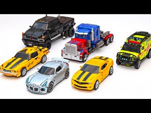 Transformers Movie 1 Studio Series Autobots Bumblebee Optimus Prime Ratchet Ironhide Jazz Robot Toys