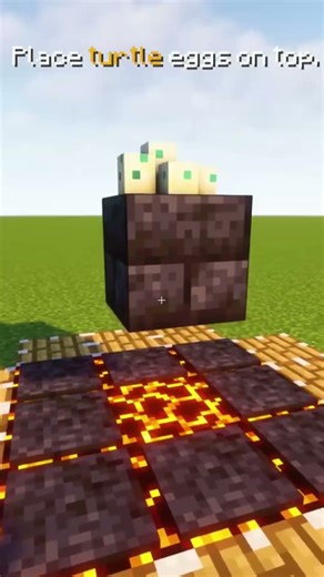 How to make a zombie trap in minecraft #minecraft #redstone #buildhacks #zombietrap