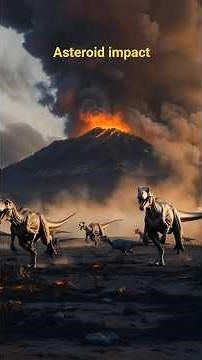 how long Dinosaurs lived After asteroid hit in telugu #dinosaurs #asteroid #viral #shorts #telugu