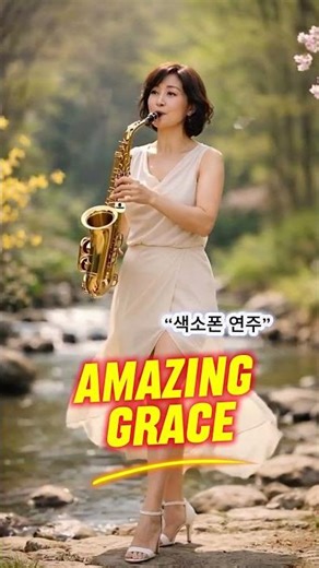 당신을 위한 치유의 연주 | Amazing Grace Saxophone