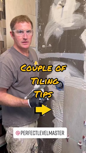 A couple tiling tips👍 #tile #tipsandtricks #bathroomremodel #bathroomremodelingteacher #tiktoktutorial | Bathroomremodelingteacher
