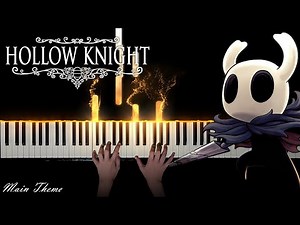Hollow Knight Main Theme - Hollow Knight - Piano Tutorial