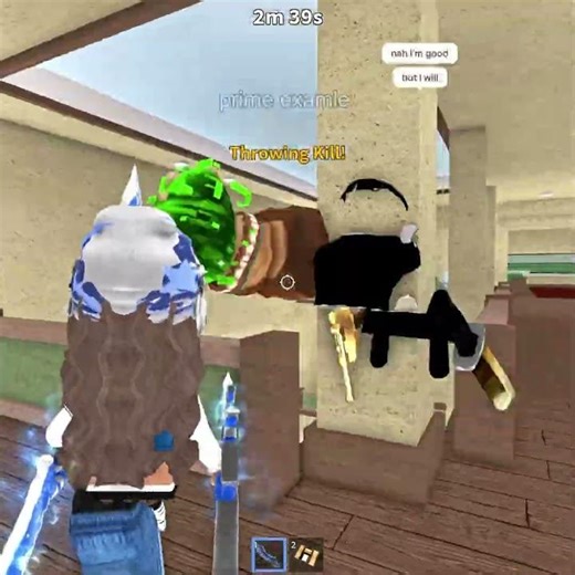cheating in fake mm2 is so embarrassing #roblox #mm2 #mmv #funny #memes #trending #fypシ #tryhard