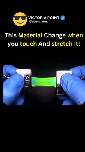 This material change color when you touch it ⚡ #shorts