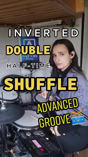 Mastering the Inverted Double Half Time Shuffle Drum Groove
