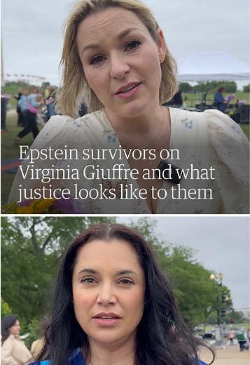 ‘It honestly feels like nothing’s happening’ It’s been one year since the death of Virginia Giuffre, one of the first women to surrender her anonymity and publicly call for criminal charges against convicted sex offender Jeffrey Epstein. On Saturday afternoon, a dozen fellow survivors gathered on the National Mall in Washington DC to honor her and continue their fight for accountability and justice. Those in attendance included Giuffre’s family and friends, congressman Jamie Raskin and non-profi