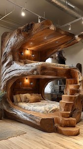 Amazing bunk bed 😍 | Rustic Cabin Time