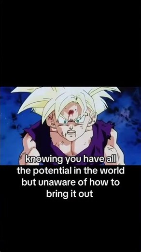 Knowing You Have All The Potential In The World #dragonball #dragonballz #dbzmemes #trending #anime