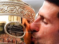 Djokovic tops Federer in historic final for 5th at Wimbledon