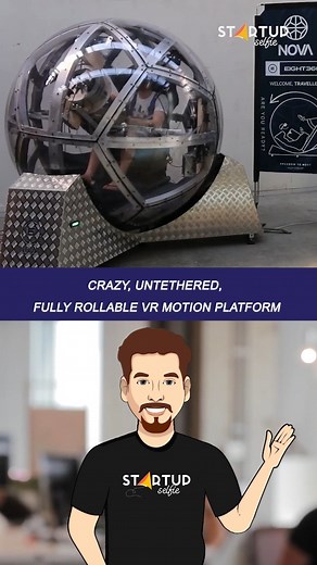 44K views · 502 reactions | Crazy, untethered, fully rollable VR motion platform. #virtualrealityexperience #vrgaming | Startup Selfie | Facebook