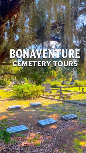1.7K views · 92 reactions | #BonaventureCemeteryTours #savannah | Bonaventure Cemetery Tours | Facebook