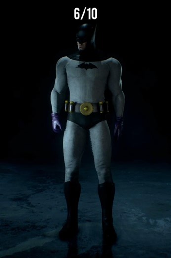 BATMAN: ARKHAM KNIGHT TOP 3 BATMAN SKINS [PT. 3] | RANKING | #batman #arkhamknight #shorts