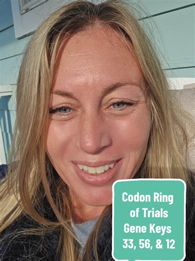 The Ring of Trials is the pressure point of human evolution. It contains the three stop codons 33, 56, and 12, which halt momentum so consciousness can reset at a higher level. This ring tests: attachment to experience attachment to knowledge attachment to expression Its function is termination before renewal. How it works: 33 stops action → retreat, memory, closure 56 stops seeking → silence, meaning dissolves 12 stops expression → purification of voice Only by surrendering what you think you’v