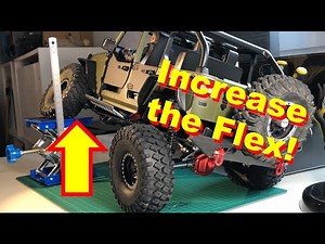 How to Increase the Flex in RC Crawlers?