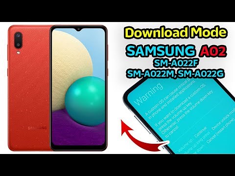Samsung Galaxy A02 download mode ! Use Odin Mode SM-A022F, SM-A022M, SM-A022G