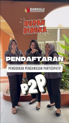 Program Pendidikan Pengawasan Partisipatif P2P Tahun 2026