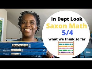 Saxon Math 5/4 Flip through and preliminary curriculum review