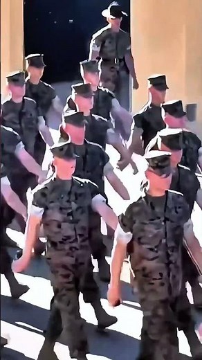 Marine Corps Marching Cadence #usmc #bootcamp #marinescorps #usmarines #cadence
