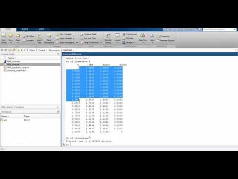 FEM MATLAB Code: Linear vs Quadratic Shape Function