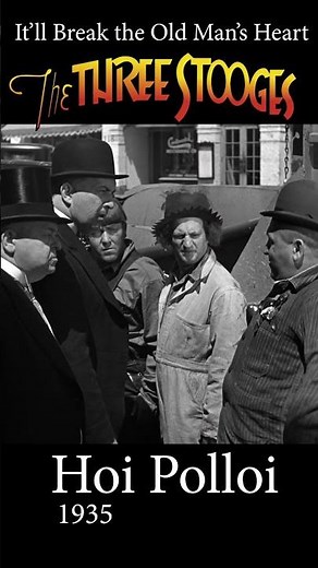 THREE STOOGES will break the old man's heart
