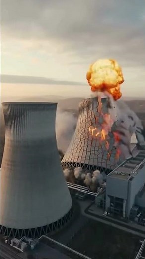 Massive Nuclear Power Plant Explosion & Total Collapse | Unstoppable Destruction