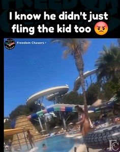 20K views · 51 reactions | I can't believe he was so mad at the mom, he threw her kid in the pool right after he threw her in  Damn bro  #fyp #trending #viral #FreedomChasers #reaction #parody #funny #comedy #lol #haha #wild #mad #damn #pool #swimming #angry #splash #swim #crazy | Freedom Chasers | Facebook