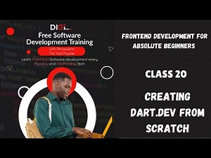 Frontend Development for Absolute Beginners – Live Class 20 (CREATING DART.DEV FROM SCRATCH)