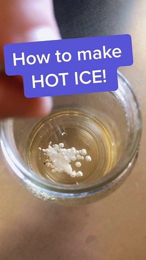 How to Make Hot Ice at Home