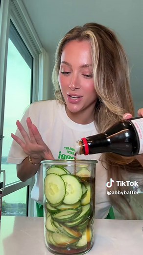 Making Logan’s Viral Cucumber Salad 🥒