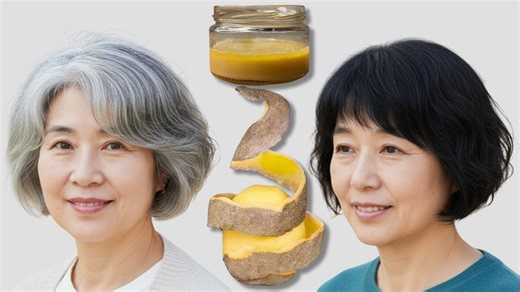 Ein Friseur aus China hat mir dieses Rezept für graue Haare gezeigt! Die grauen Haare sind weg!