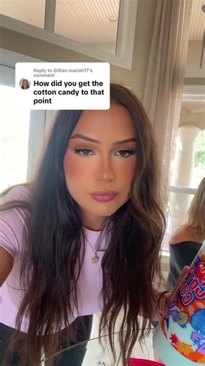 TUTORIAL ON POWDERED COTTON CANDY #cottoncandy #gushers #cottoncandygushers #tutorial