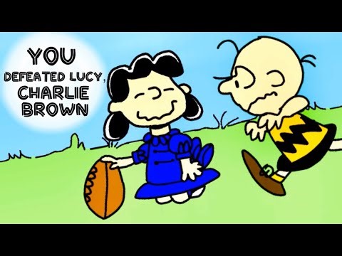 Parody: You Defeated Lucy, Charlie Brown