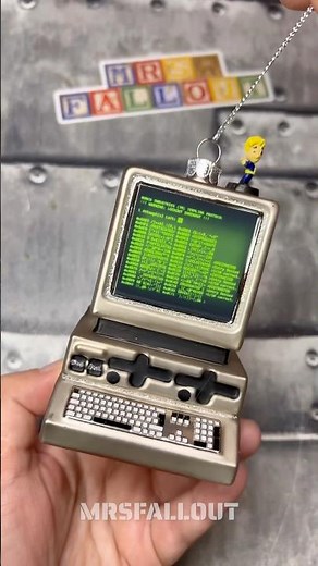 CRAFTING A FALLOUT CHRISTMAS ORNAMENT!