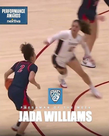 Arizona’s Jada Williams earns Pac-12 Freshman of the Week award, presented by Nextiva