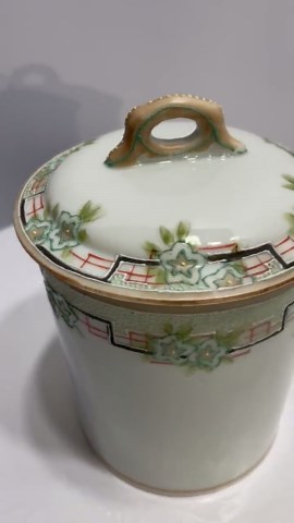 Antique Nippon Porcelain Jelly Jar. - Etsy