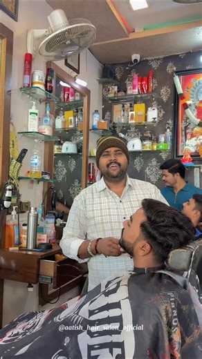 aatish_natkar on Instagram: "#aatishssalon🔥✂️ #haircut #trending खास_नवरदेव_स्पेशल_फेसिअल🤩✌️hair"