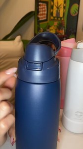 Fjbottle Edelstahl Trinkflasche 1L/750ML – 1-Klick Öffnung BPA-frei Wasserflasche für Sport, Schule, Fitness, Gym, Yoga - Auslaufsicher Flasche