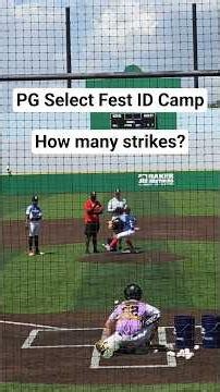 Getting metrics at the PG Select Fest ID Camp #baseball #perfectgame #pitching #youthbaseball